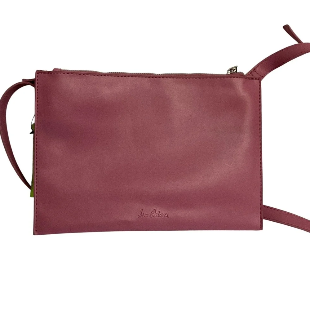 Sam Edelman Adley Cross Body Cherry Blossom Pink New with Imperfections